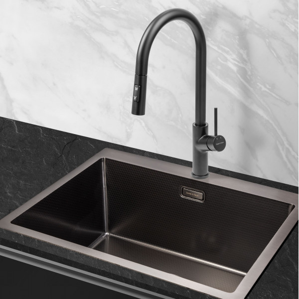 MOND Black: кухонний змішувач Gunter&Hauer