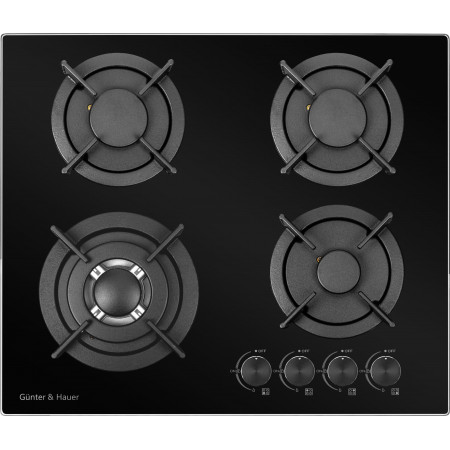 S 68 BL: газова варильна поверхня Gunter & Hauer