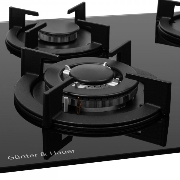 S 68 BL: газова варильна поверхня Gunter & Hauer