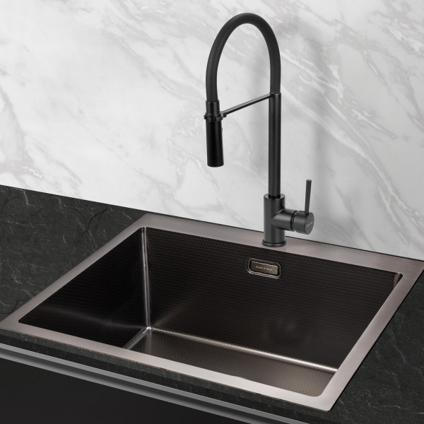 ROBUST Black: кухонний змішувач Gunter&Hauer