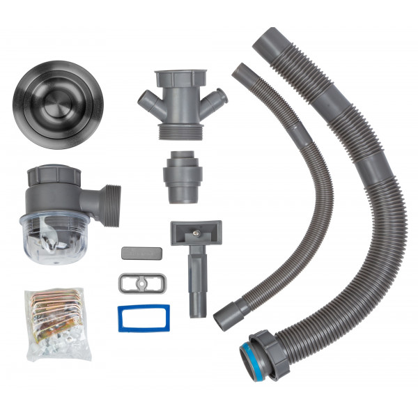 Olef 4522 Black Honey: кухонна мийка Gunter & Hauer (45x45 см)