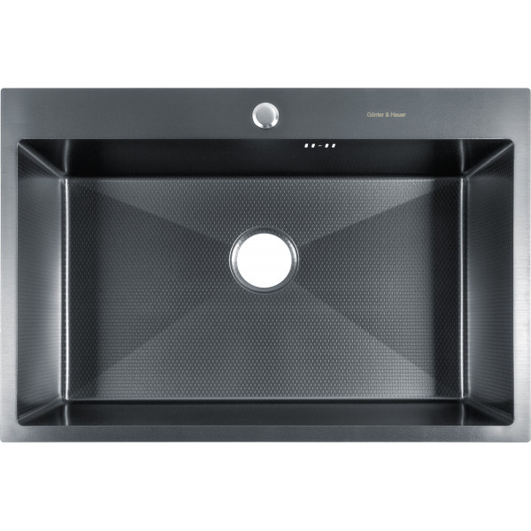 Odenbach 7522 Black Honey: кухонна мийка Gunter & Hauer (75x51 см)