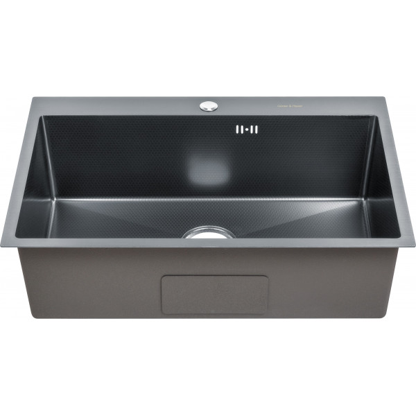 Odenbach 7522 Black Honey: кухонна мийка Gunter & Hauer (75x51 см)