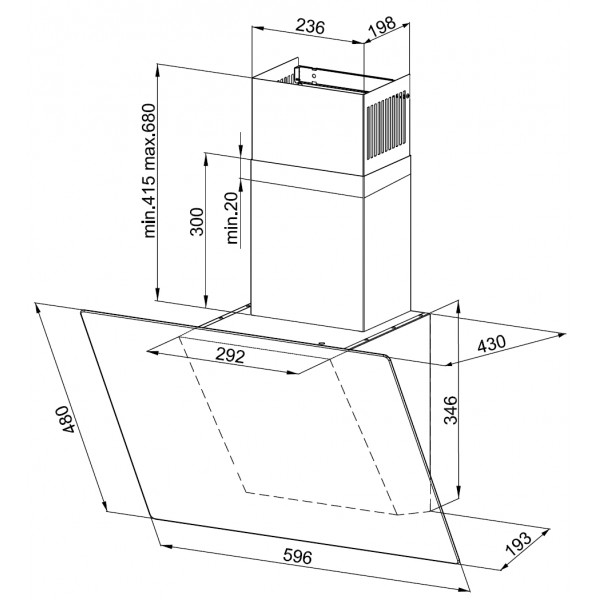 LEONA 6 QW: кухонна витяжка Gunter & Hauer