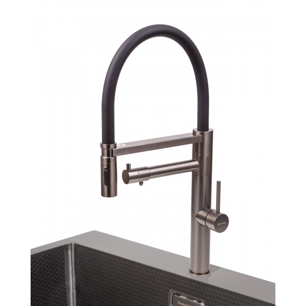RITTER Gun Metal: кухонний змішувач Gunter&Hauer