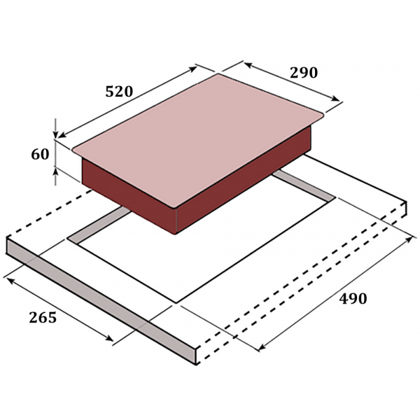 ID 33: індукційна варильна поверхня Gunter & Hauer