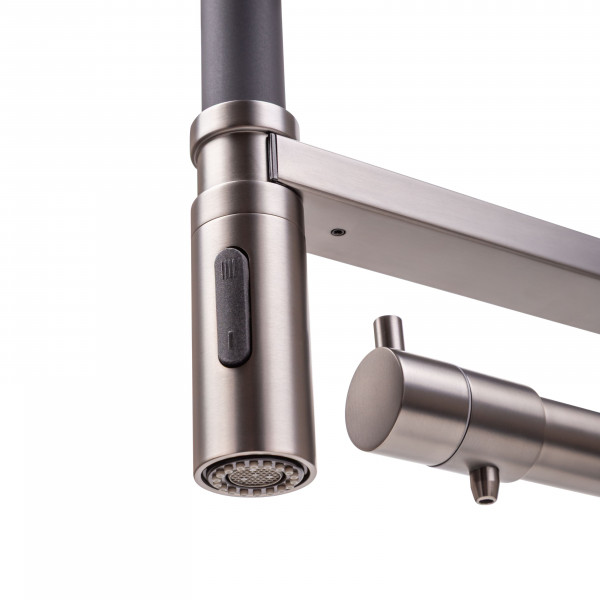 RITTER Gun Metal: кухонний змішувач Gunter&Hauer