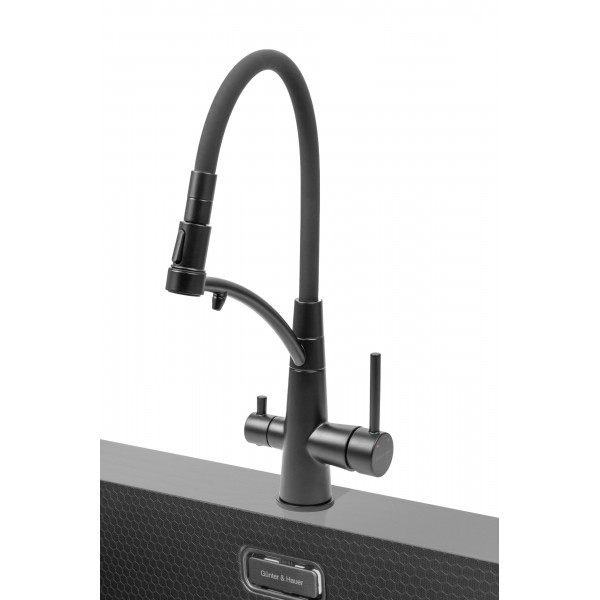 FEST Black: кухонний змішувач Gunter&Hauer