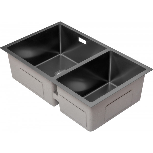 Oder 7322 Black: кухонна мийка Gunter & Hauer (73x45 см)