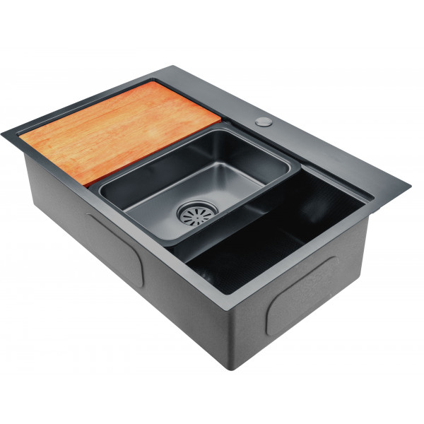 Bever 7522 Black Honey: кухонна мийка Gunter & Hauer (75x51 см)