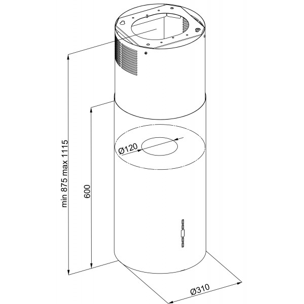 MARGARETTE GOLD: кухонна витяжка Gunter & Hauer