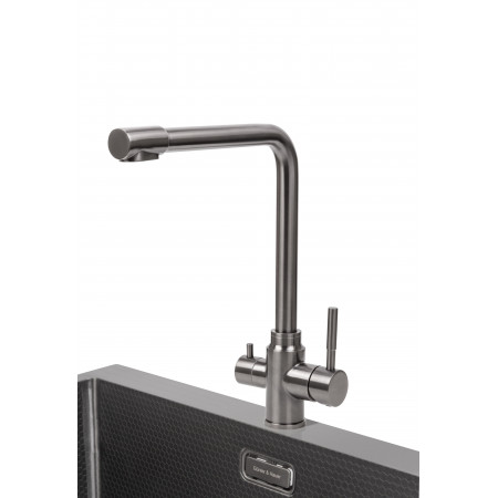 LUFT Gun Metal: кухонний змішувач Gunter&Hauer