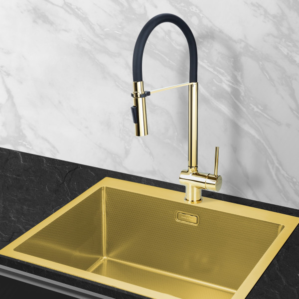 EDEL Gold: кухонний змішувач Gunter&Hauer