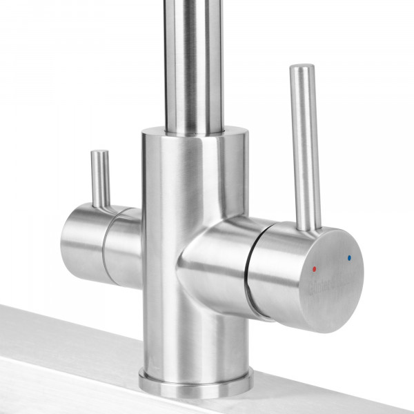 PERLE Brush: кухонний змішувач Gunter&Hauer