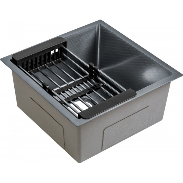 Olef 4522 Black Honey: кухонна мийка Gunter & Hauer (45x45 см)