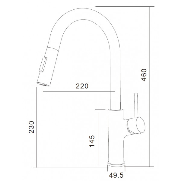 MOND Br: кухонний змішувач Gunter&Hauer