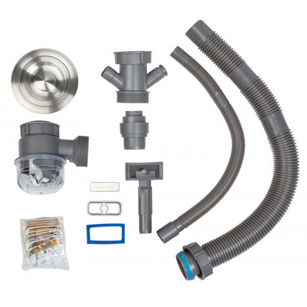 Olef 4522 Inox: кухонна мийка Gunter & Hauer (45x45 см)