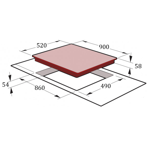 I 930 M: індукційна варильна поверхня Gunter & Hauer