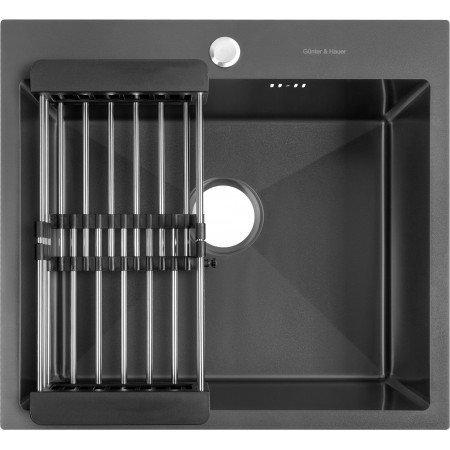 Mindel 5522 Black: кухонна мийка Gunter & Hauer (55x51 см)