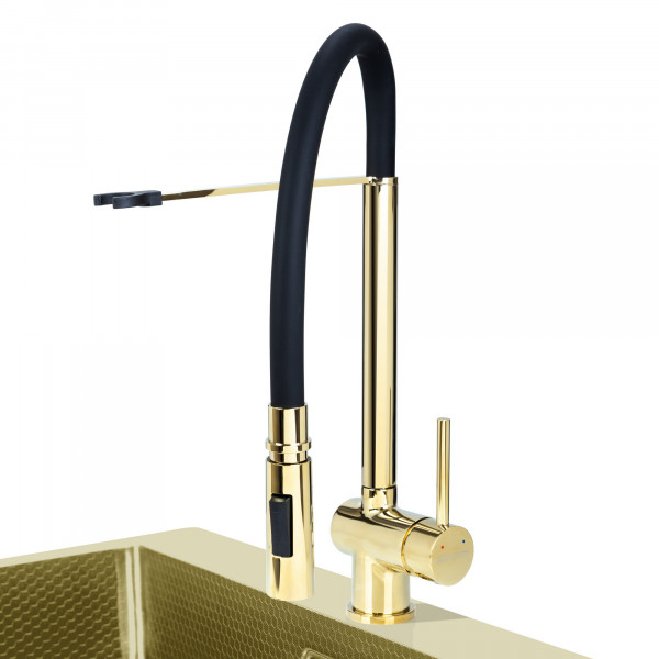 EDEL Gold: кухонний змішувач Gunter&Hauer