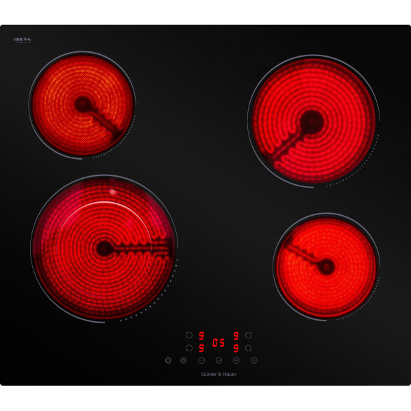 CER 641: електрична варильна поверхня Gunter & Hauer
