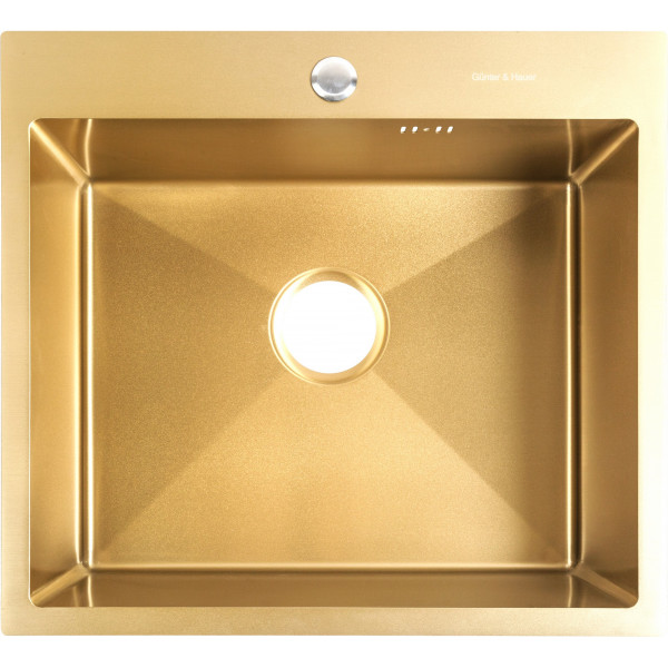 Mindel 5522 Gold: кухонна мийка Gunter & Hauer (55x51 см)
