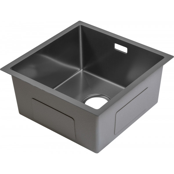 Olef 4522 Black: кухонна мийка Gunter & Hauer (45x45 см)