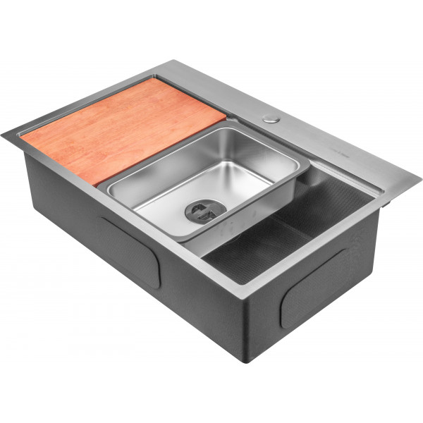 Bever 7522 Inox Honey: кухонна мийка Gunter & Hauer (75x51 см)