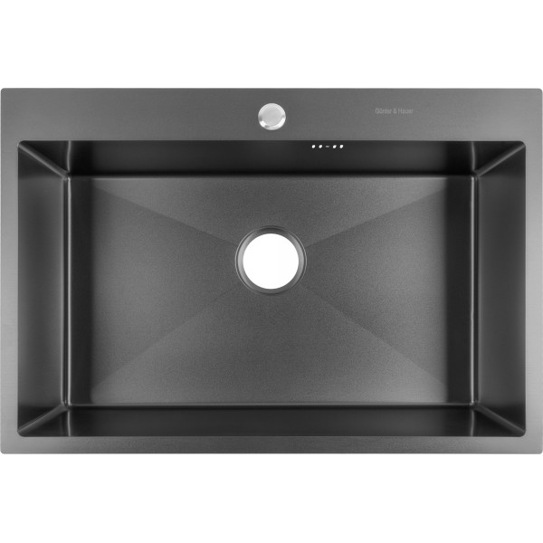 Odenbach 7522 Black: кухонна мийка Gunter & Hauer (75x51 см)