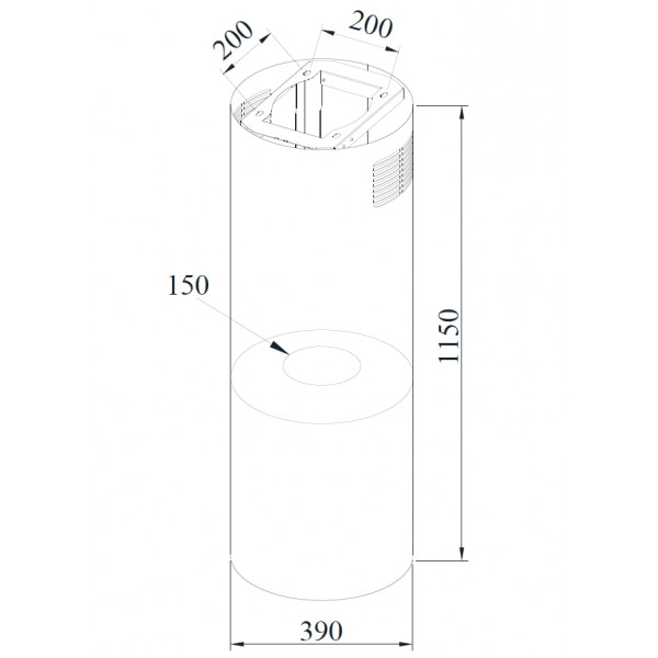 MARGARETTE GRAND BL: кухонна витяжка Gunter & Hauer