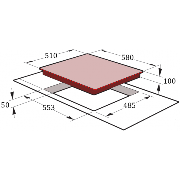 G 4 WH: газова варильна поверхня Gunter & Hauer