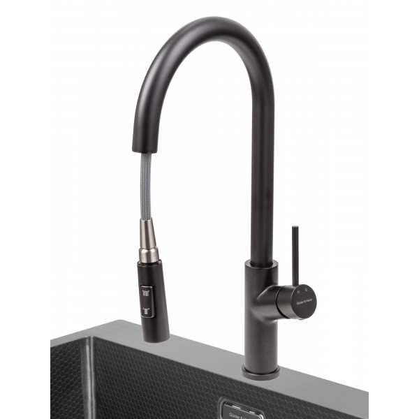 MOND Black: кухонний змішувач Gunter&Hauer