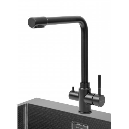 LUFT Black: кухонний змішувач Gunter&Hauer