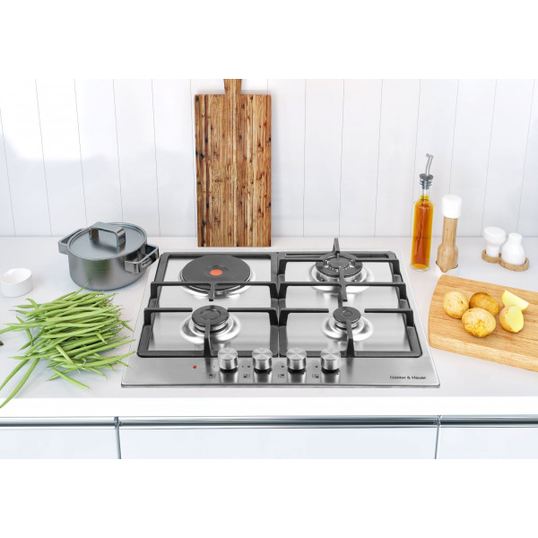 GH 631 XE: комбінована варильна поверхня Gunter & Hauer