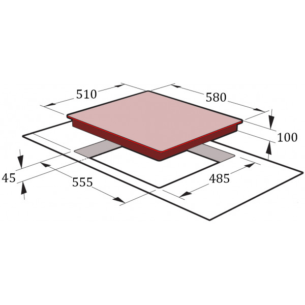 GH 631 XE: комбінована варильна поверхня Gunter & Hauer