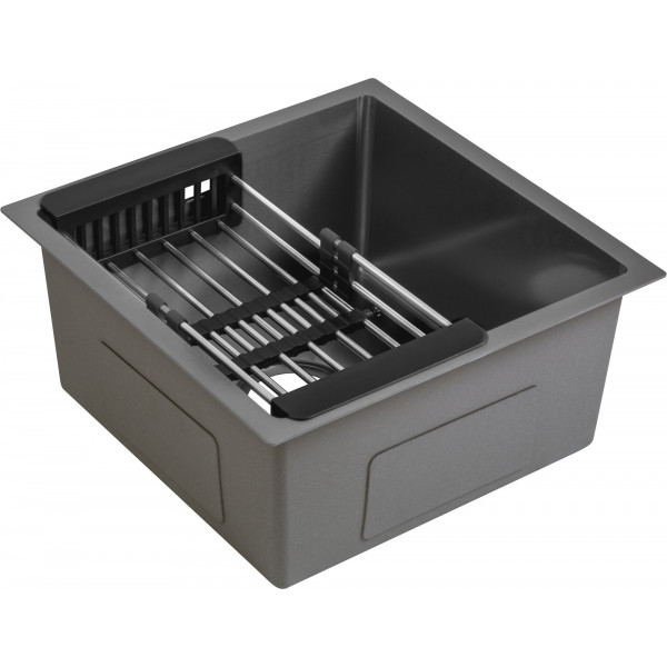 Olef 4522 Black: кухонна мийка Gunter & Hauer (45x45 см)