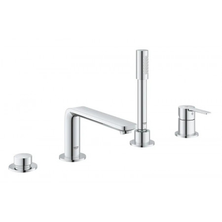 Одноважільний змішувач для ванни на 4 отвори Grohe Lineare (19577001)
