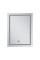 Дзеркало Mixxus Premium FLASH MR21-60x80 з Led Touch, Anti-fog, димером, регулятором яскравості, годинником (MP6617)