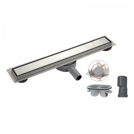 Душовий трап із нержавіючої сталі SUS304 Koer FD29-70x300 (AC0621)