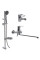 Комплект змішувачів для ванної Cron Hansberg SET-3 (CR0844)