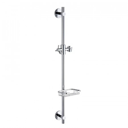 Стійка для душу ZERIX L1106 з мильницею (без шланга та лійки) (LL1758)