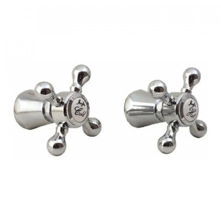 Ручки для змішувача без кран букс (пара) EP MF (AC0525)