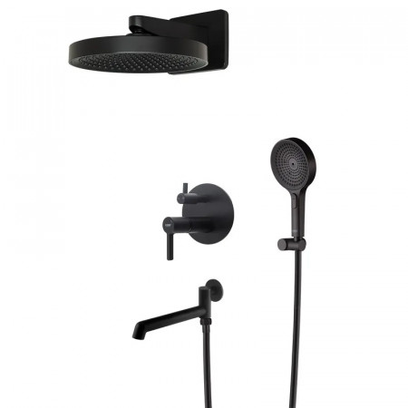 Вбудована душова система Koer KB-66029-05 3 функції Колір чорний (KR5492)