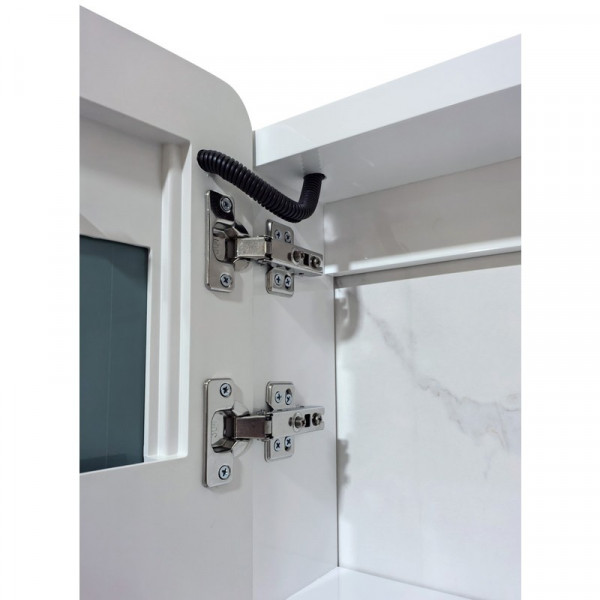 Дзеркальна шафка Mixxus Premium Olivary CM01-60x70x13 з LED Touch, димером, регулятором яскравості (MI8294)