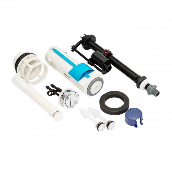 Бачок до унітазу-компакту Mixxus Premium Bevel-0402-T1 Tank 670х390х880 зі зливною арматурою (MI8326)