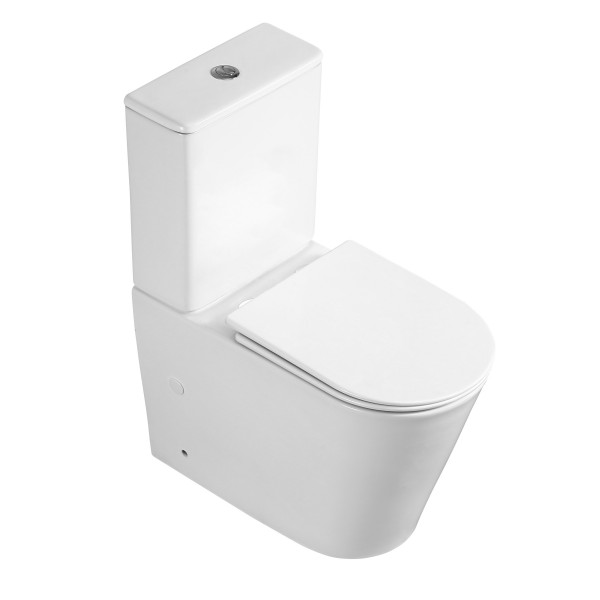 Унітаз-компакт Mixxus BEVEL-0407-T1 630х350х795mm, система змиву TORNADO 1.0 (MI6690)