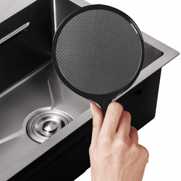 Мийка Mixxus MH5843 Micro Decor Graphite (3.0/0.8) з нерж. сталі (колір графіт) (MI8217)