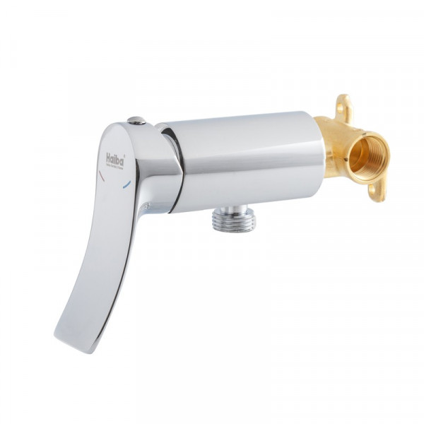 Змішувач для гігієнічного душу Haiba Bolero 069 з тримачем для туалетного паперу (HB9580)