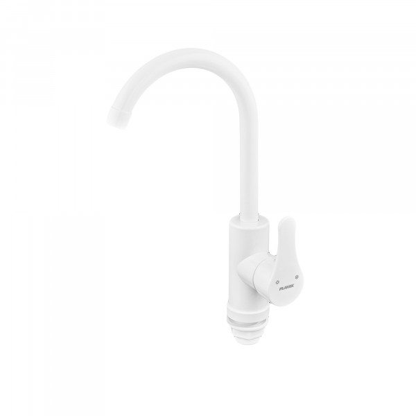 Змішувач для кухні Plamix Diego-011 White (без підведення) (PM0657)
