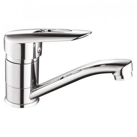 Змішувач для умивальника Haiba Disk 555 (вилив 15 см) (HB0058)